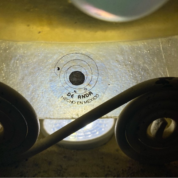 Carlos De Anda Signed Original Collectible Sculptural Fine Art Floor Table Lamp - Picture 11 of 15